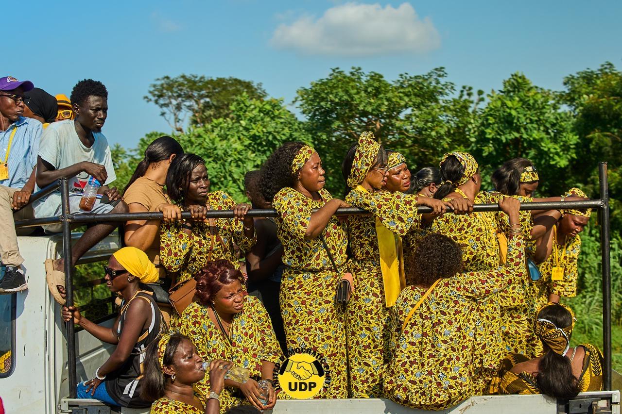 UDP Supporters in solidarity